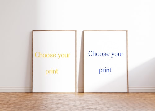 Set of 2 Art Print Bundle | Prints by Britny Lizet
