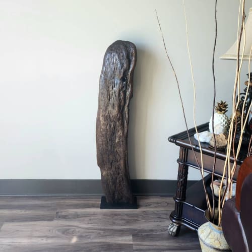 Driftwood Sculpture Art Object "Orca Plunge" | Sculptures by Sculptured By Nature  By John Walker