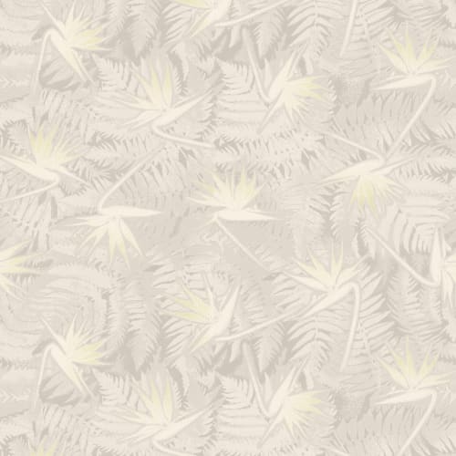 Birds Of Paradise - Cream | Wallpaper in Wall Treatments by Wallcovetings by Brenda Houston