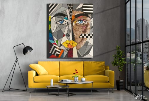 Abstract art | Oil And Acrylic Painting in Paintings by Daniela SV Art