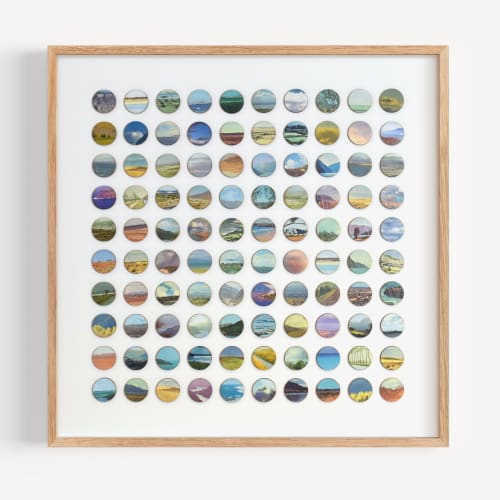 Outlands | Collage in Paintings by Amelia Coward
