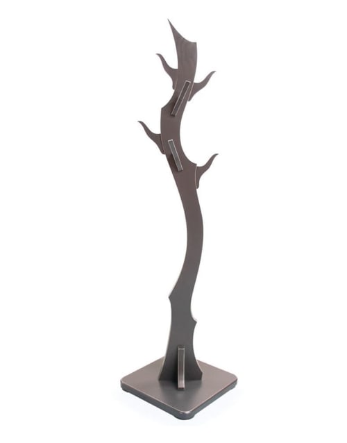 Coat Tree No.1 - Sculptural Hall Tree | Storage by Dust Furniture