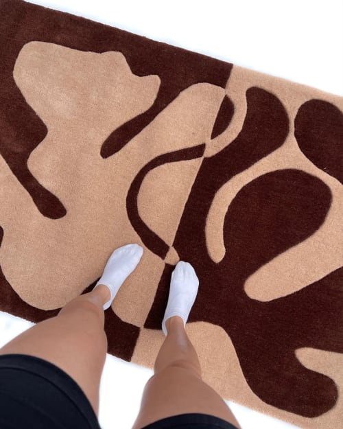 Organic Fusion Hand Tufted Rug | Area Rug in Rugs by Jubi Rugs