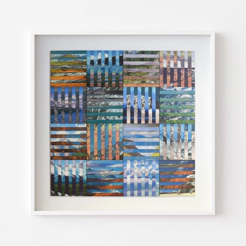 Between | Collage in Paintings by Amelia Coward