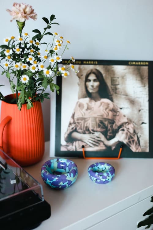 Glass Blown Space Girl Bubble Bowl | Decorative Objects by Maria Ida Designs