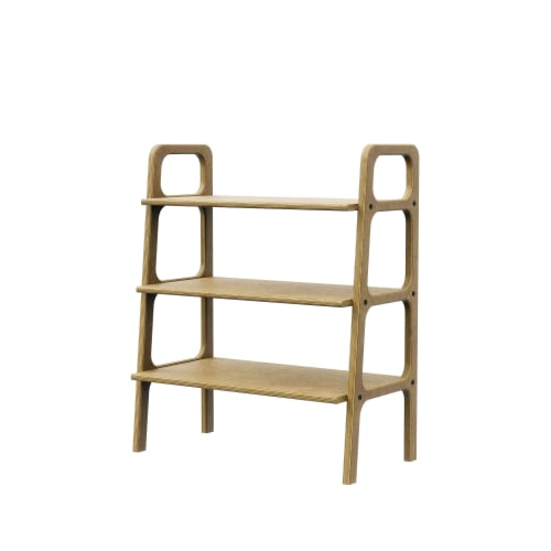 Home Office, Book Shelf, Mid Century modern, Storage Unit | Book Case in Storage by Plywood Project