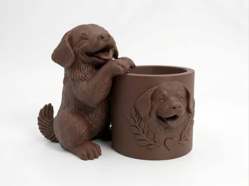 The Bernese Mountain Dog Planter | Plant Stand in Plants & Landscape by Kimi Craft Corner
