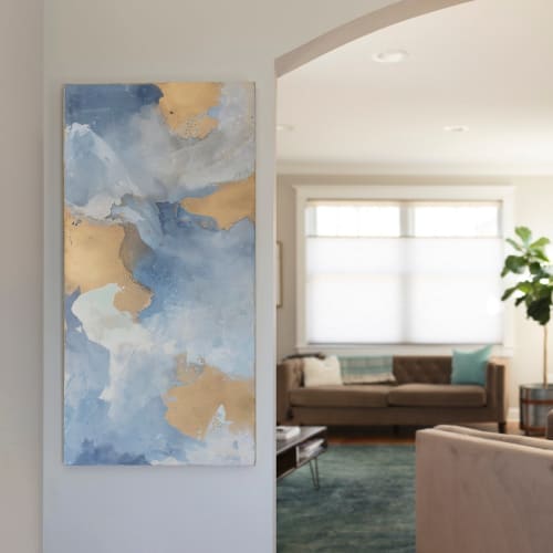 FALL INTO LIGHT NO. 2 - Original Painting | Paintings by Julia Contacessi Fine Art
