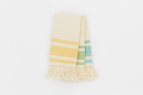 Dining Napkins | Green | Linens & Bedding by NEEPA HUT