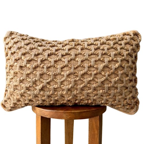 Tanah Lumbar Pillow Cover | Pillows by Busa Designs