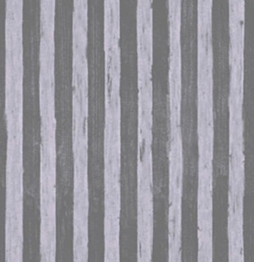 Cobra Stripe, Steel | Fabric in Linens & Bedding by Philomela Textiles & Wallpaper