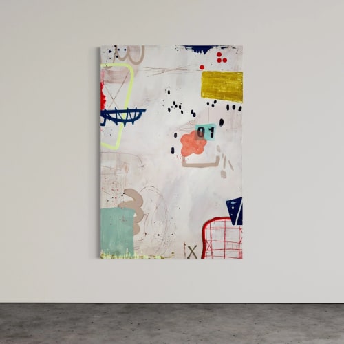 Wild Life | Oil And Acrylic Painting in Paintings by Sarah Finucane