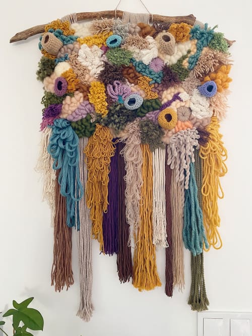 L Woven coral reef wall decoration | Macrame Wall Hanging in Wall Hangings by Awesome Knots