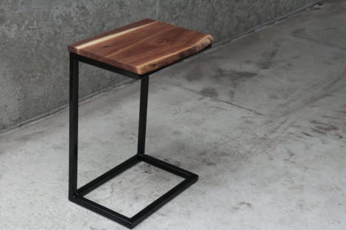 Live Edge Computer Side Table VENDOR HAZEL OAK FARMS | Tables by Hazel Oak Farms