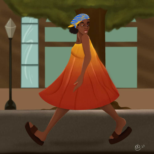 Walk Thru | Prints in Paintings by $NP Designs