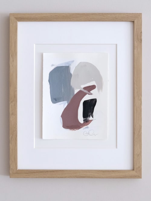Abstract Mini No. 7 | Paintings by Cait Courneya