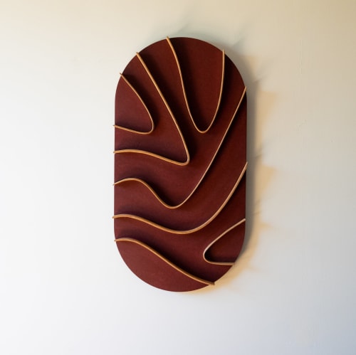 LINES Limited Run of 5 - Wall Sculpture | Mixed Media by JOHI