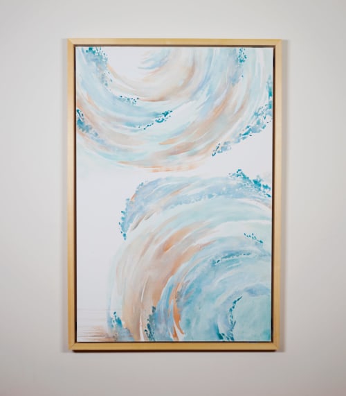 Shimmer | Oil And Acrylic Painting in Paintings by TERRA ETHOS