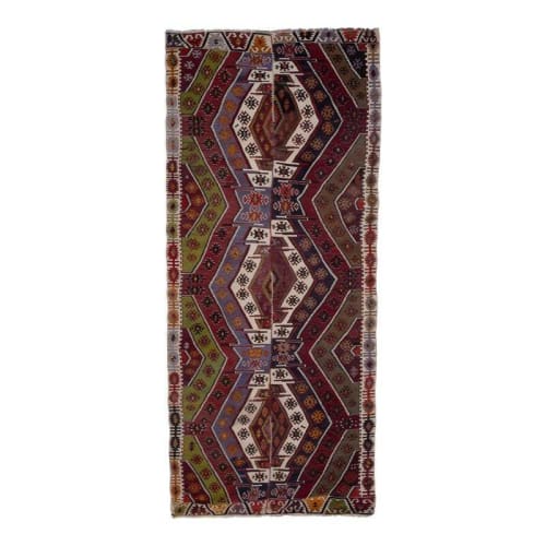 Vintage Central Anatolian Turkish Kayseri Kilim Rug | Rugs by Vintage Pillows Store