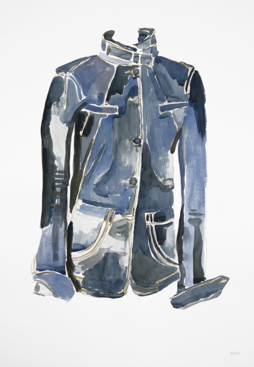 Momento Mori | Watercolor Painting in Paintings by Eric Farache Artist