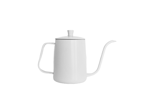 White Steel Kettle | Cup in Drinkware by Vanilla Bean