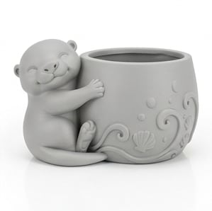 Cute Otter Planter | Plant Stand in Plants & Landscape by Kimi Craft Corner