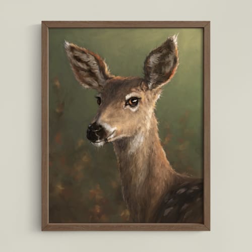 The Deer | Prints by Catherine H