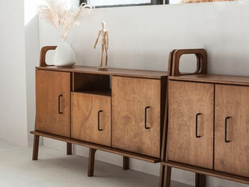 Mid century sideboard 690 with cabinets | Storage by Plywood Project