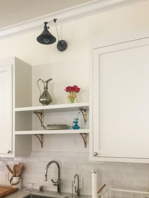 Swinging Adjustable Wall Light - Industrial Sconce | Sconces by Retro Steam Works