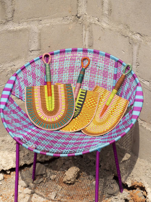 Rainbow Fans | Ornament in Decorative Objects by AKETEKETE