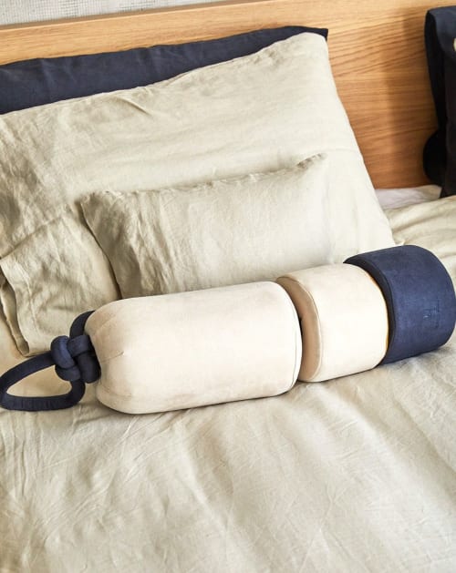 Sailor's Buoy in Blue | Cushion in Pillows by Knots Studio