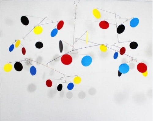 Large Mobile Lively Style Hanging Mobile Sculpture | Wall Hangings by Skysetter Designs