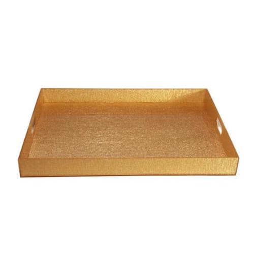 LAME' GOLD (Serving Tray) | Tableware by Oggetti Designs