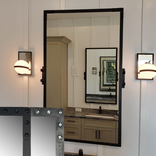 Modern Industrial Mirror | Decorative Objects by Sand & Iron