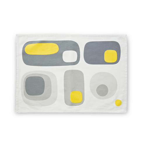 Geoscape Tea Towel | Linens & Bedding by Tina Frey