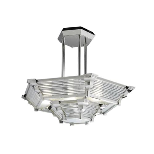Alan Mizrahi BM26120 Chicago Art Deco Light | Pendants by Alan Mizrahi Lighting Design