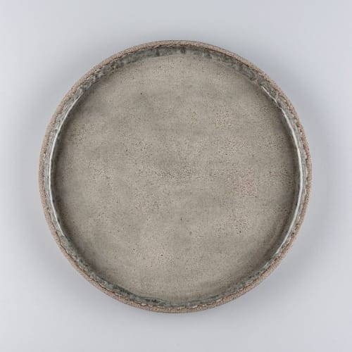 Plate Kochus Gray | Dinnerware by Svetlana Savcic / Stonessa