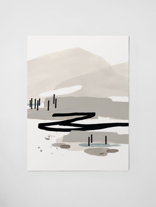 "Coastal Waters I" Art Print | Prints in Paintings by Kim Knoll Art