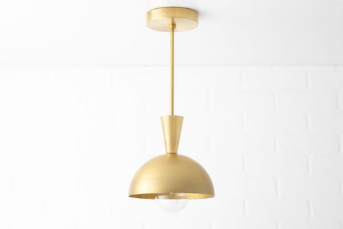 Pendant Lighting - Brass Pendant - Model No. 7713 | Pendants by Peared Creation