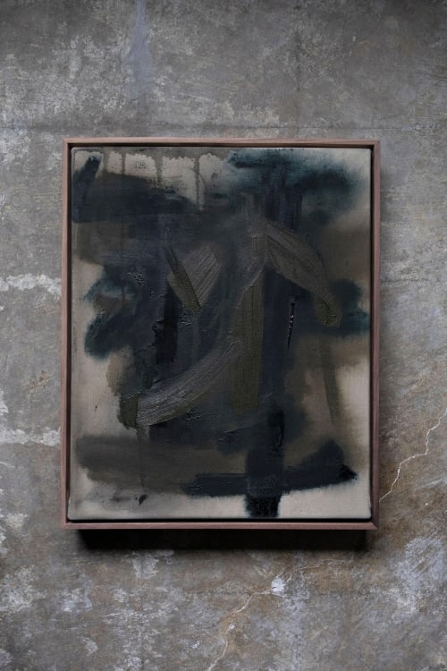 Stranger | Oil And Acrylic Painting in Paintings by Sara Kraus