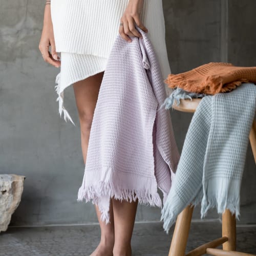 Ella Hand Towel - LAVENDER | Textiles by HOUSE NO.23