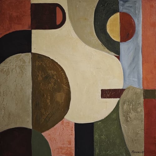 Genèse - composition geometrique | Paintings by Sophie DUMONT.