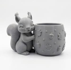 Cute Squirrel Planter | Plant Stand in Plants & Landscape by Kimi Craft Corner