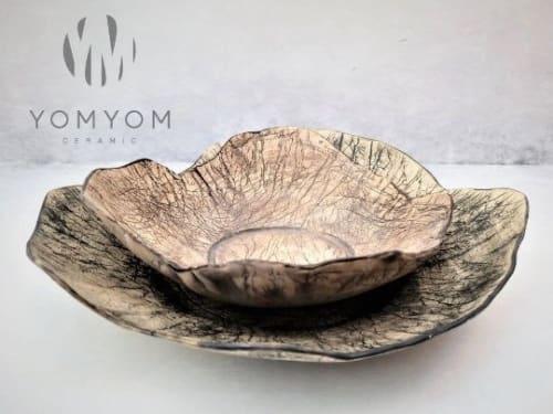 Unique Ceramic Fruit Bowl, Decorative Bowl, Contemporary Bowl