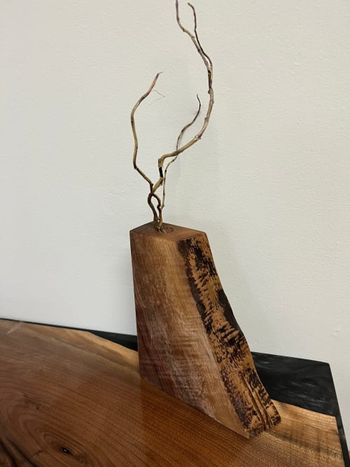 Walnut Centerpiece | Decorative Objects by Good Wood Brothers
