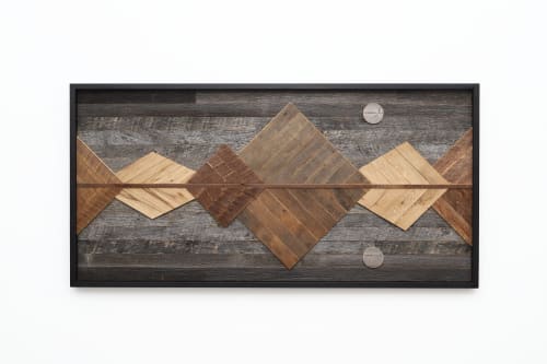 Mountain Reflection: Mountain Landscape | Wall Hangings by Craig Forget