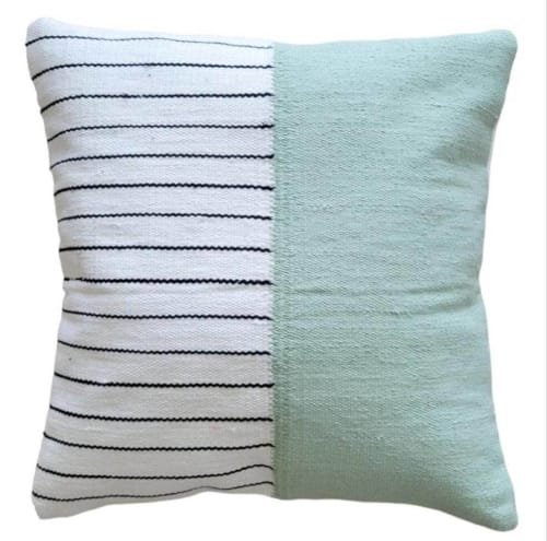 Ari Handwoven Cotton Decorative Throw Pillow Cover | Pillows by Mumo Toronto Inc