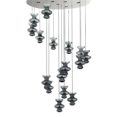 Alan Mizrahi QZ0320 Bambolina Suspension | Chandeliers by Alan Mizrahi Lighting Design
