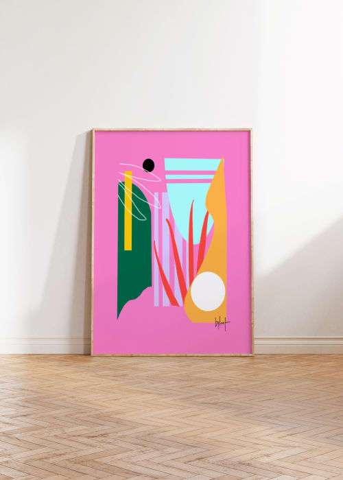 Hues Of Happiness Art Print 1 | Prints by Britny Lizet