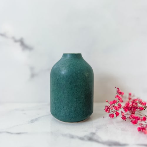 Ritual Bud Vase - Matilija Collection | Vases & Vessels by Ritual Ceramics Studio